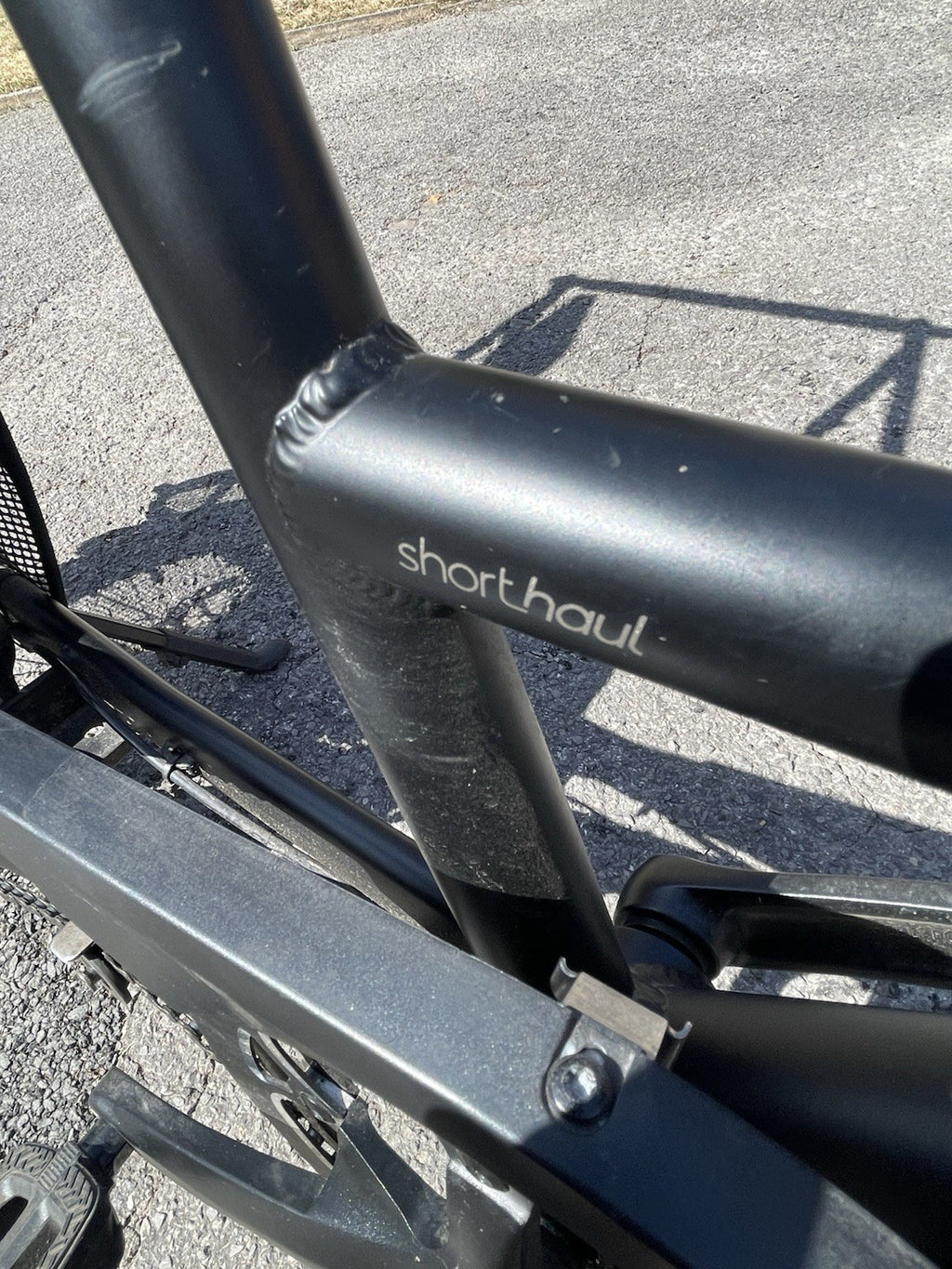 Tern Short Haul Cargo Bike With Extras To Carry Child