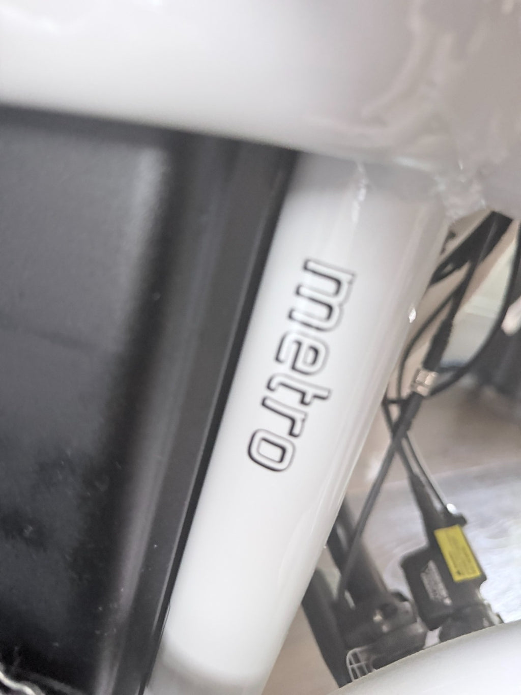 Volt Metro White Folding Bike