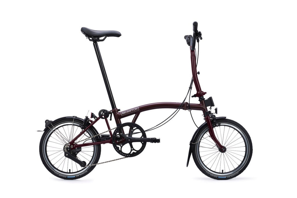Brompton C line 4 Speed Plum Red Mid - M4L - RRP £1399 - World Delivery