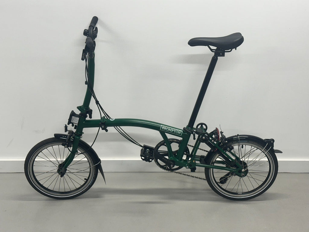 Brompton C Line - Classic Racing Green - 12 Speed - comes with Brompton Pump