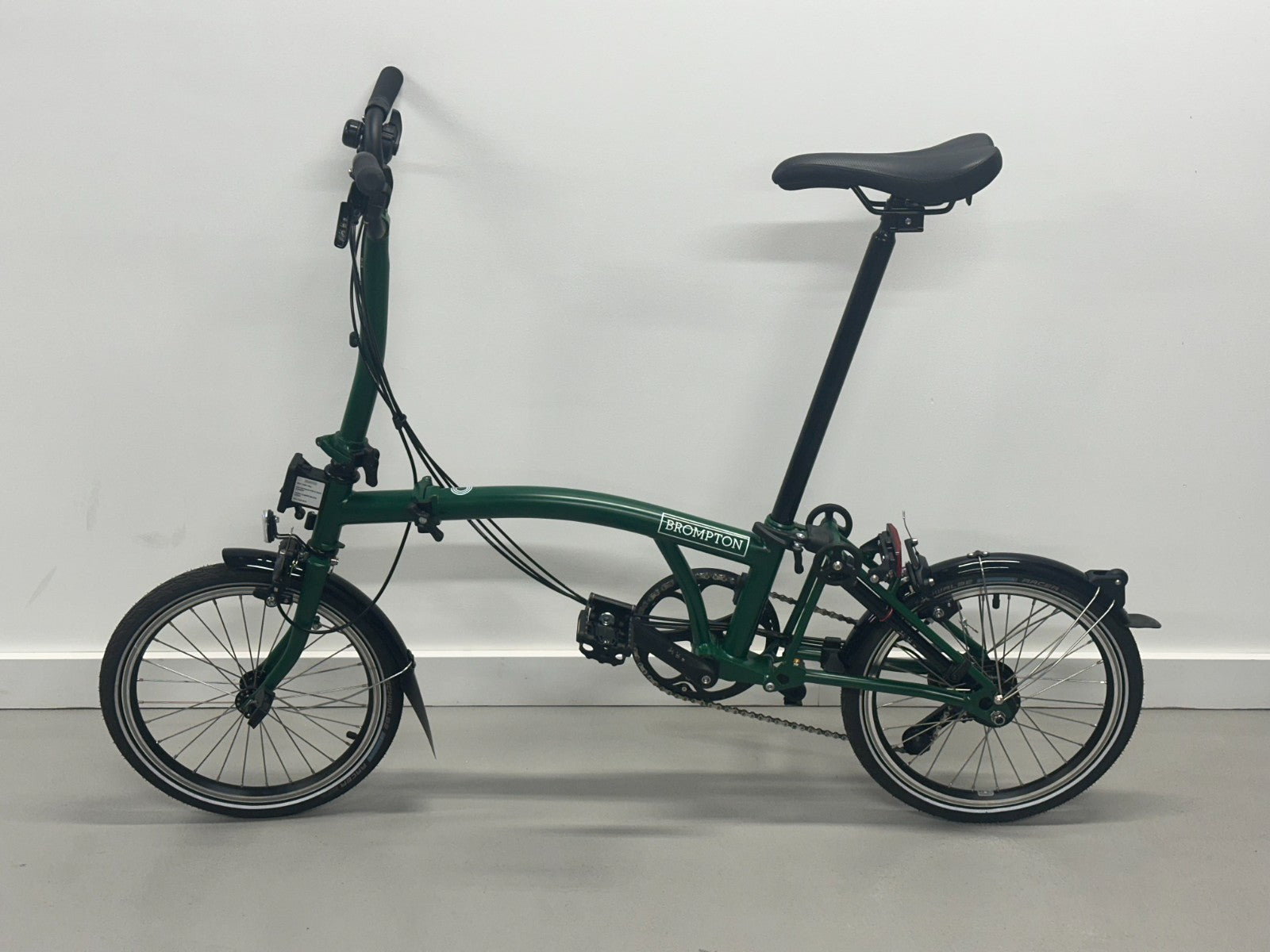 Brompton C Line - Classic Racing Green - 12 Speed - comes with Brompton Pump