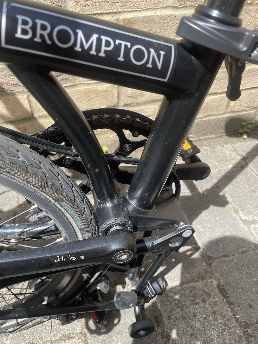 Brompton Folding Bike 6-Speed Black 2023 Model  Excellent Condition