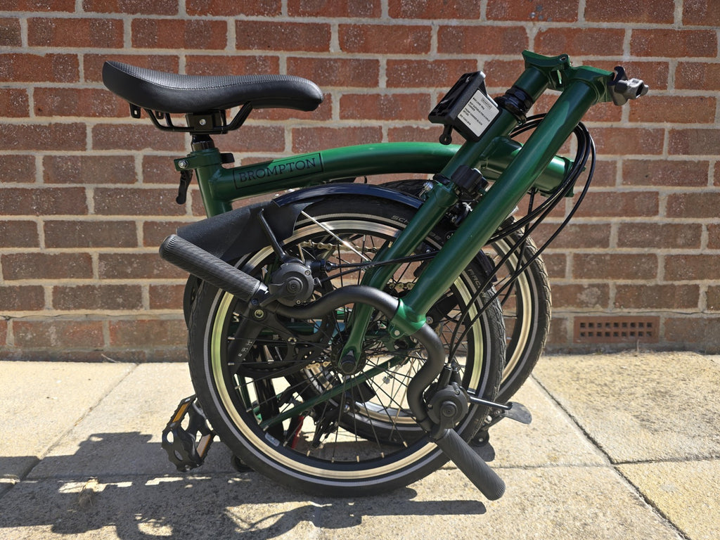 2024 Brompton C Line M6L Racing Green 6 Speed - Folding bike