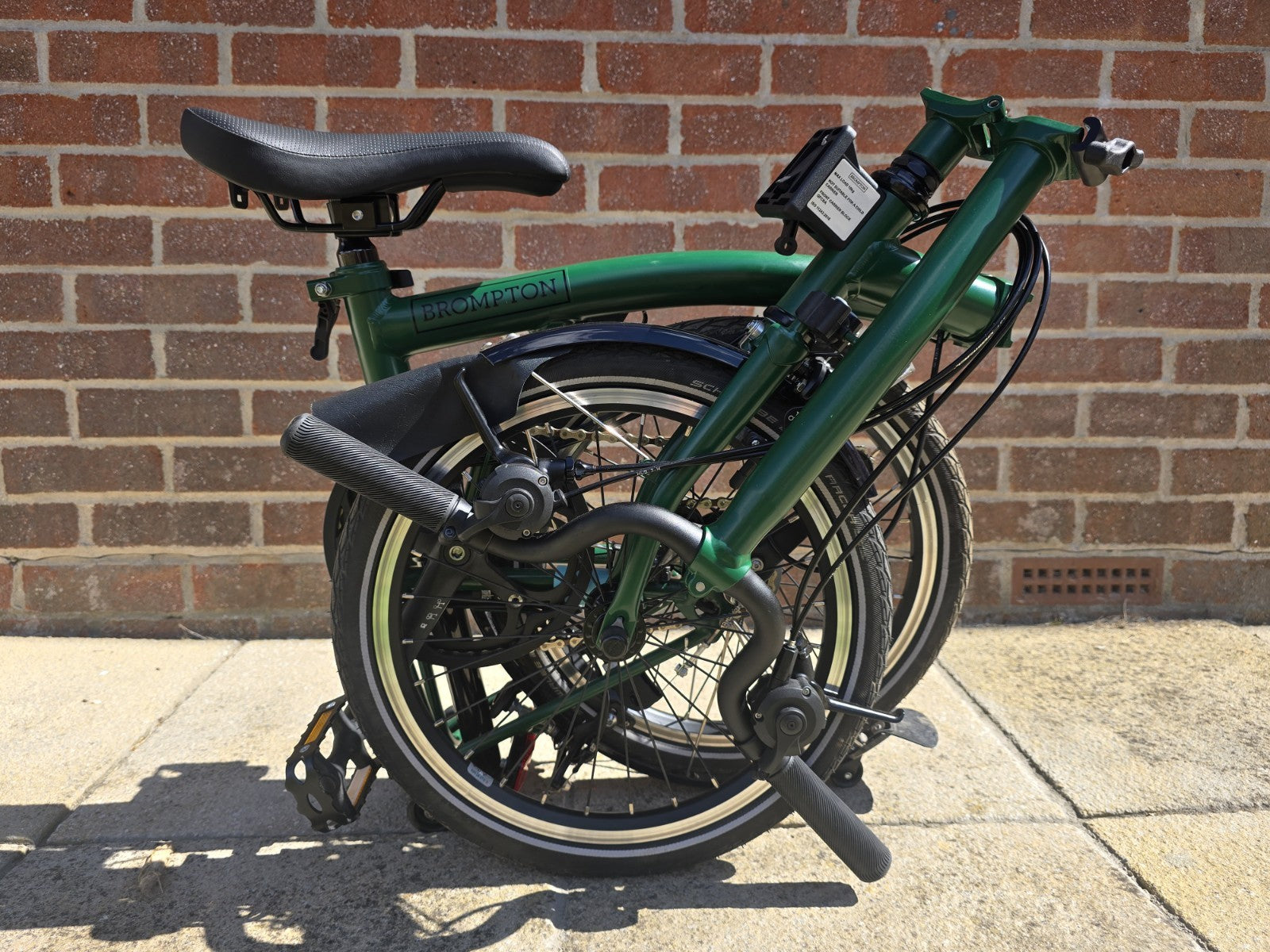 2024 Brompton C Line M6L Racing Green 6 Speed - Folding bike