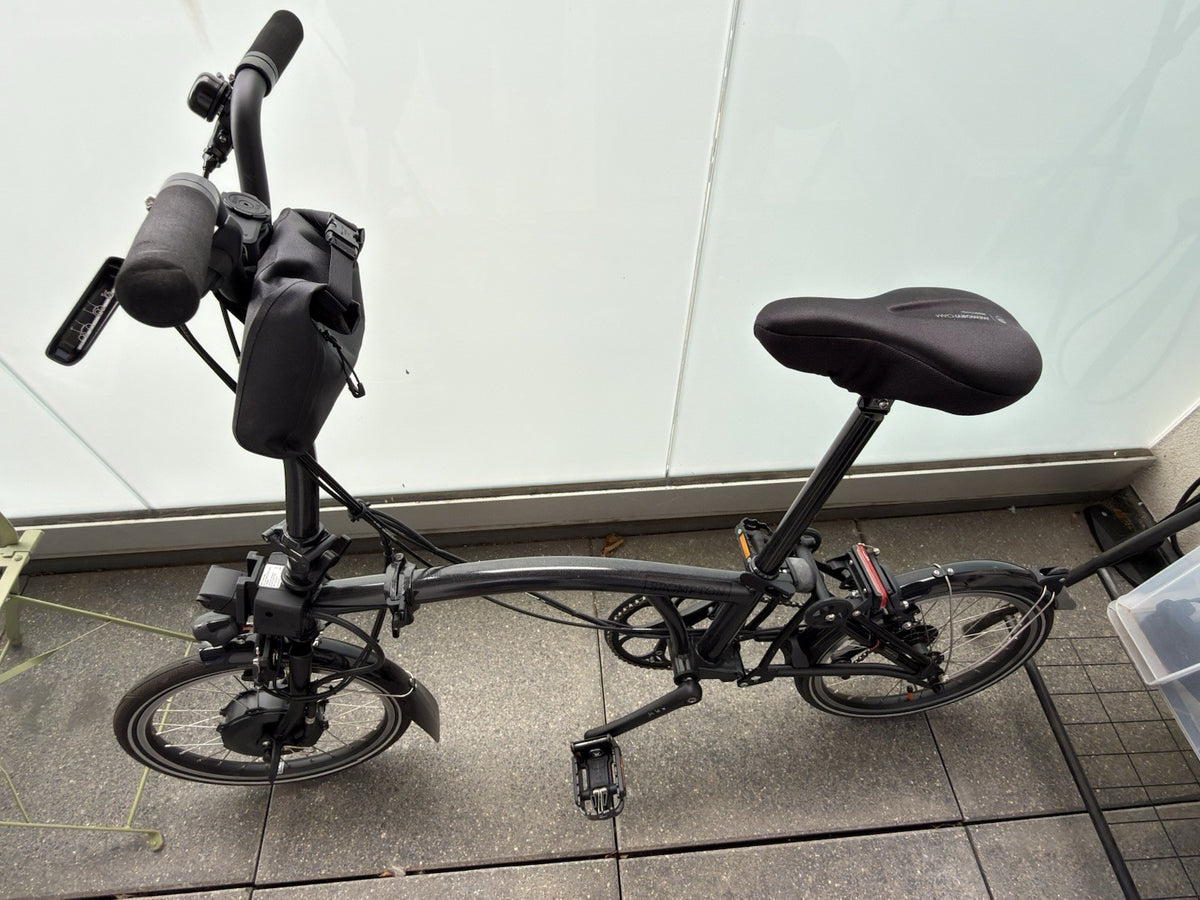 Brompton P Line 2023 Urban 4-Speed Black with Roller Frame