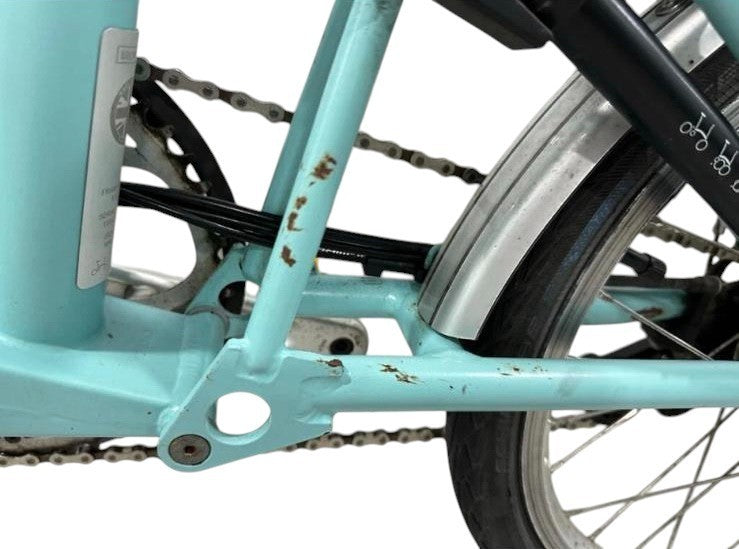 Brompton C Line M6L (6 Speed) folding bicycle - Turkish Green