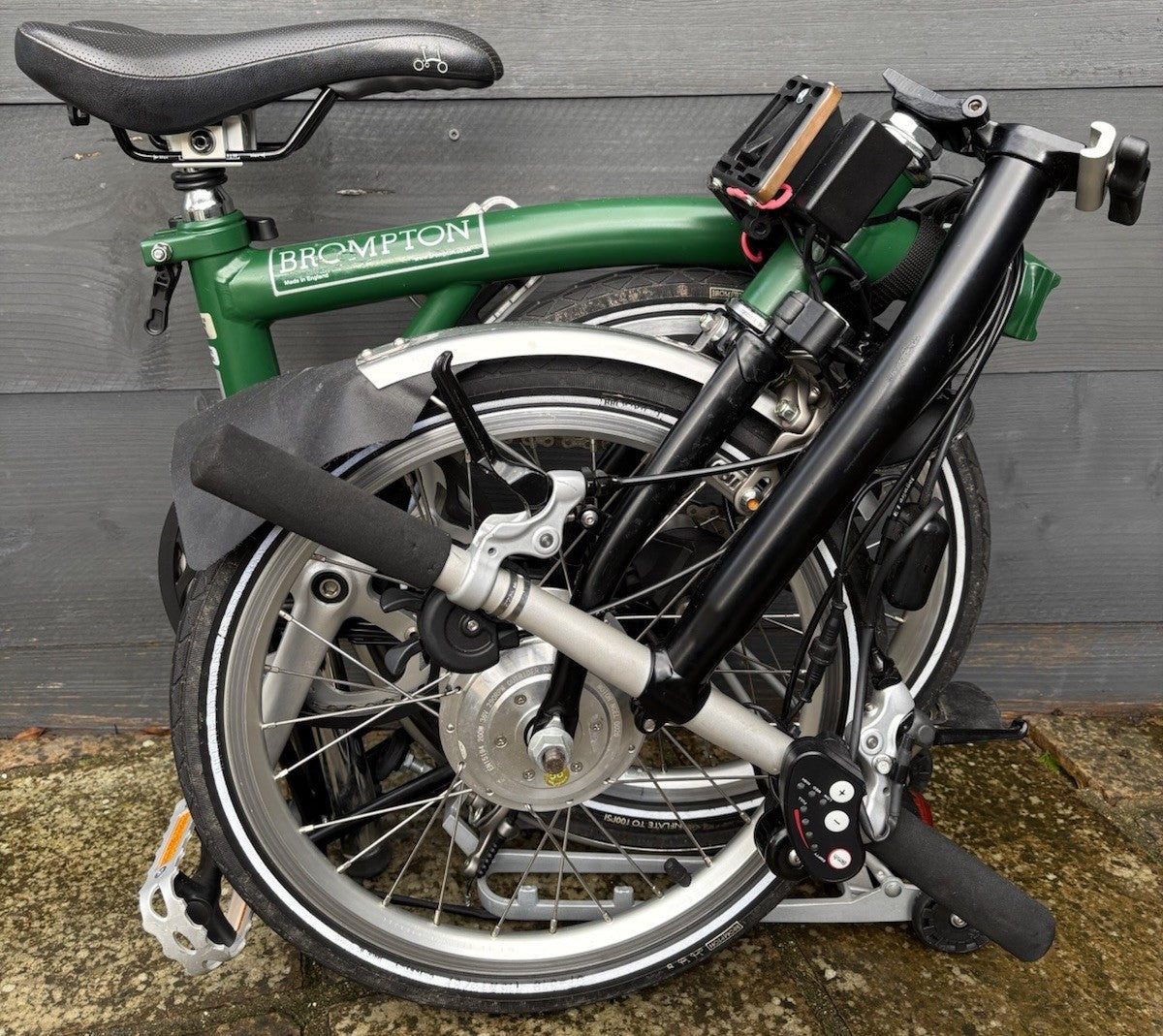 Brompton S6R C Line 6 Speed Folding NANO electric assist bicycle - Hardly Used