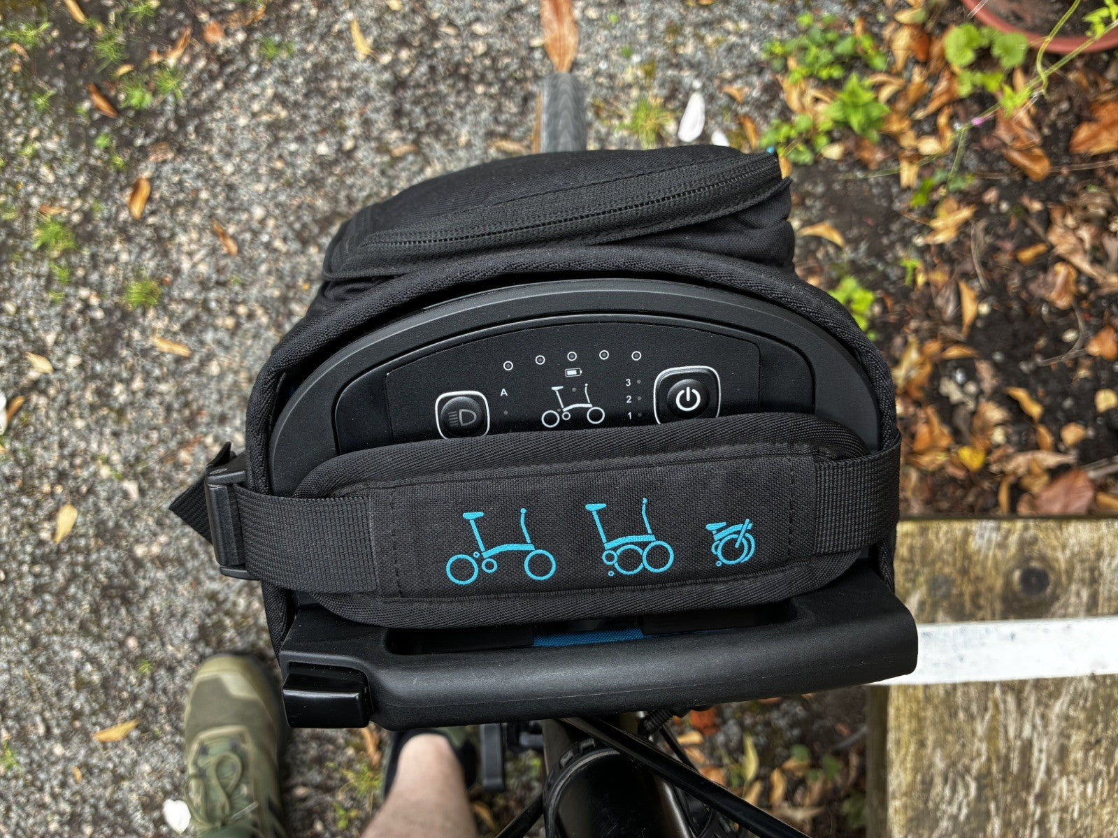 Brompton E Folding Bike - C Line 6 speed (Black) plus extras