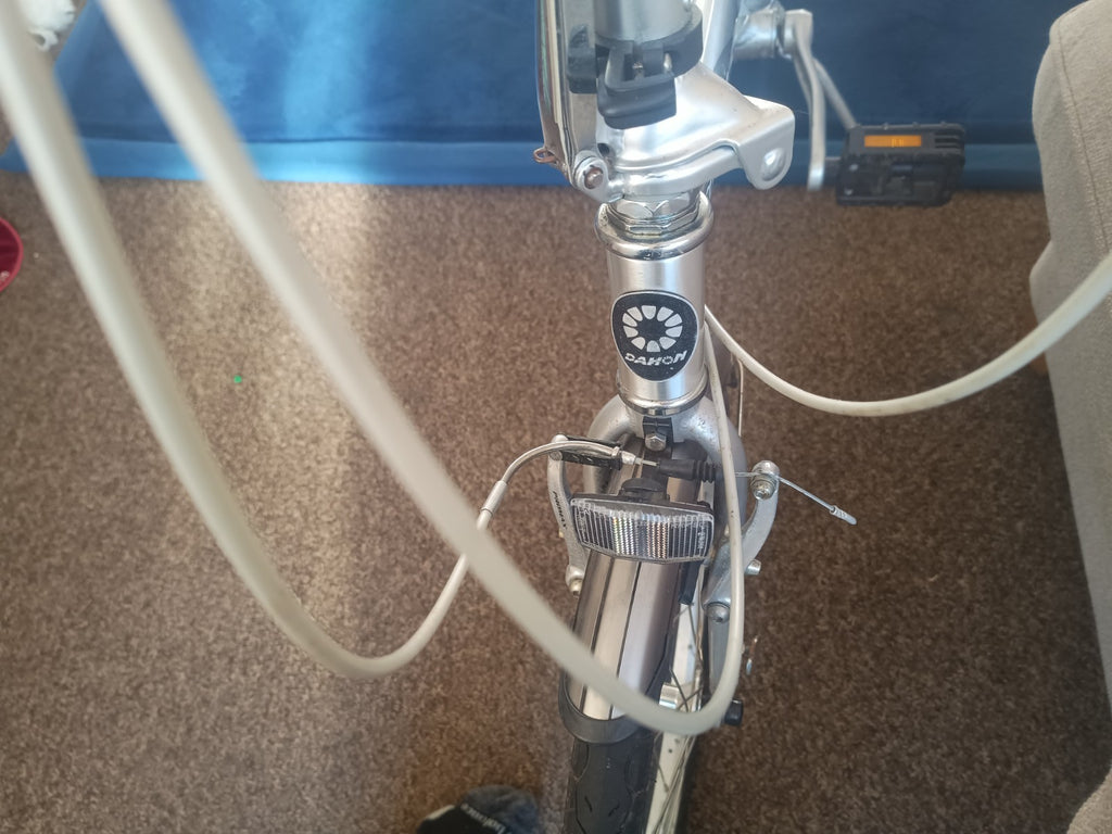 Dahon Vitesse 20in Folding Bike Aluminium Silver 3-Speed Hub Gears Rear Rack