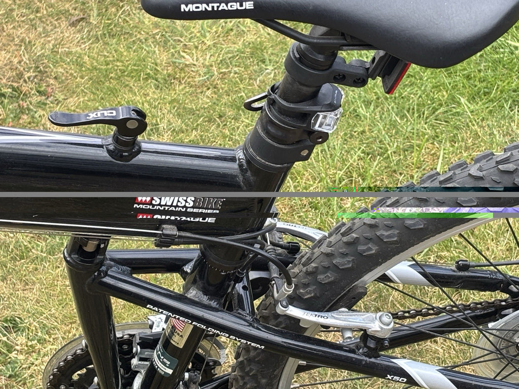 Montague SWISS BIKE X50 FOLDING ADULT UNISEX MOUNTAIN BIKE lightly used