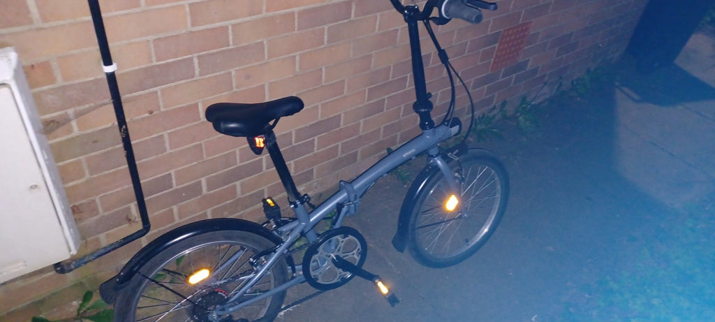 Btwin Folding Bike Fold 120 - Grey - Used Excellent condition 6 speed