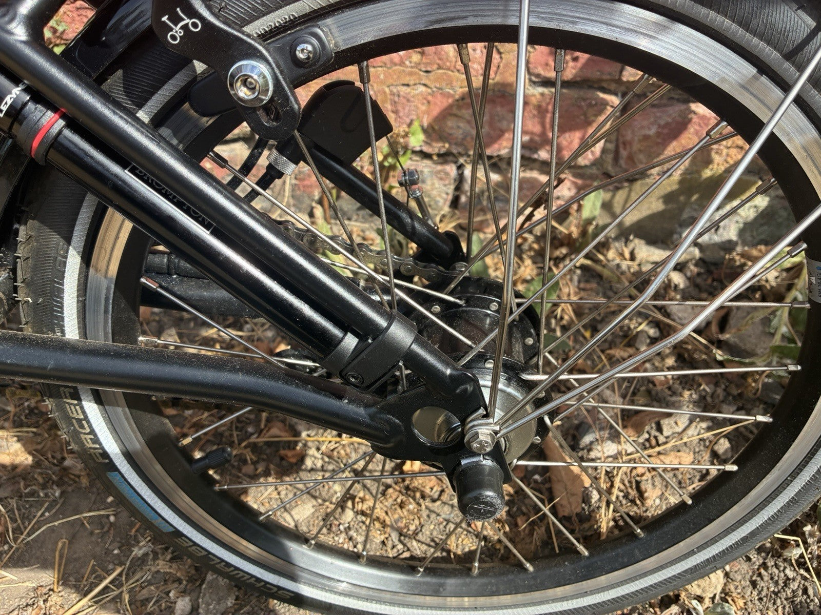 Brompton C Line Folding Bike 1 Year Old Rarely Used
