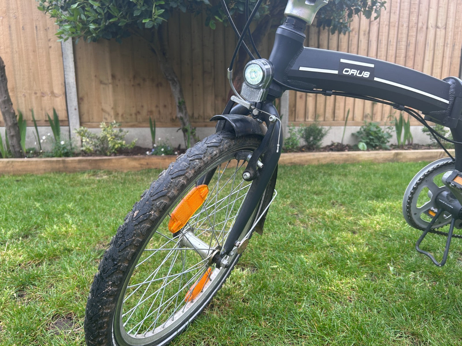 Orus 001 Folding Bike – Compact Adult Folding Bicycle – Great Used Condition