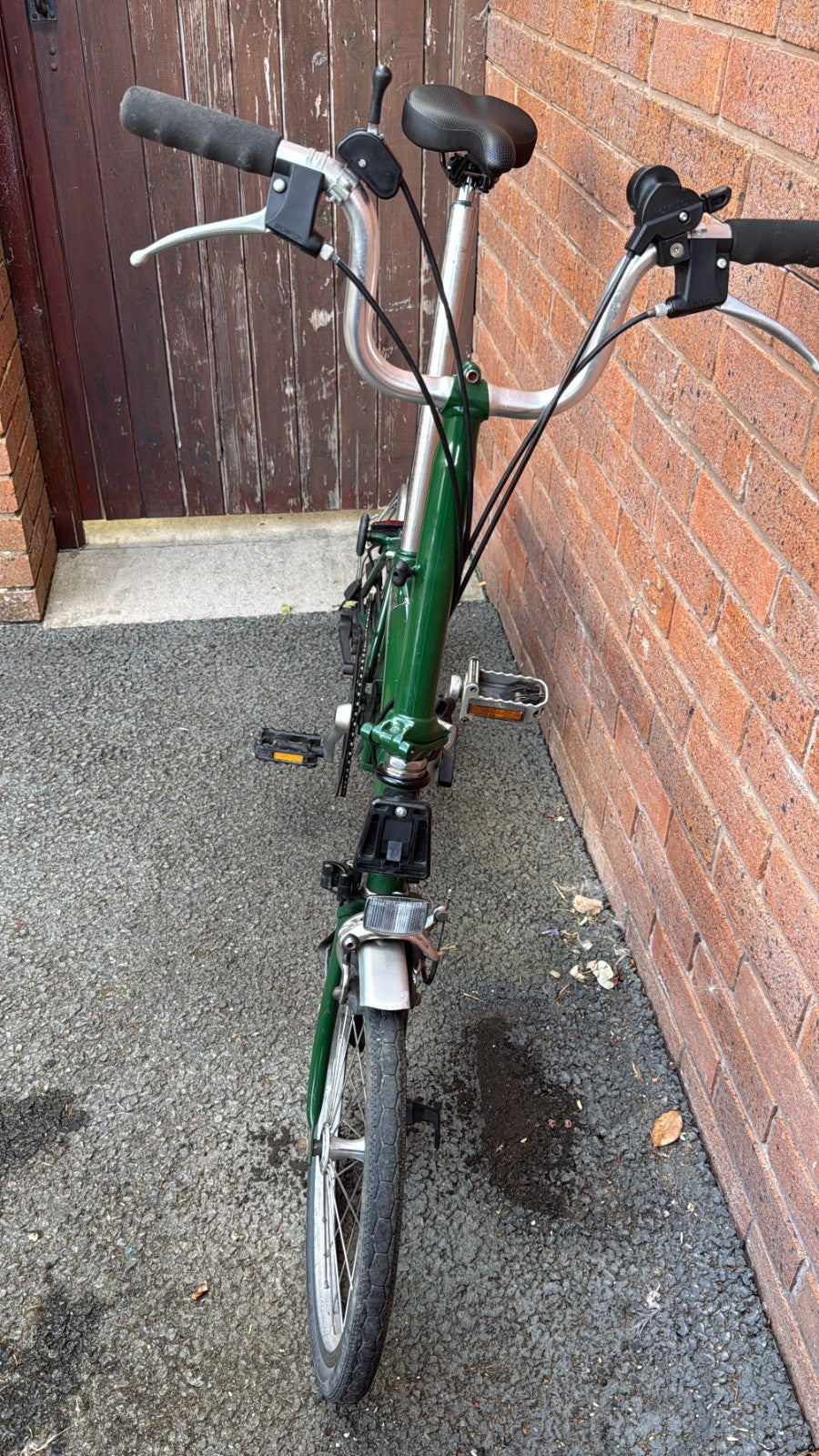 Brompton L6 (6 Speed) folding bicycle -BRITISH RACING GREEN (GOOD CONDITION)