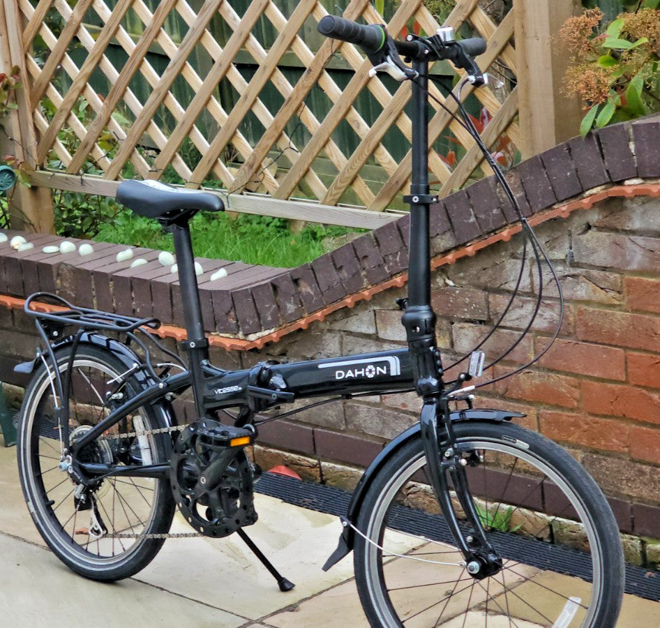 Dahon Vitesse D8 Folding Commuter Bike, Obsidian black - Pro-Serviced V.G.C
