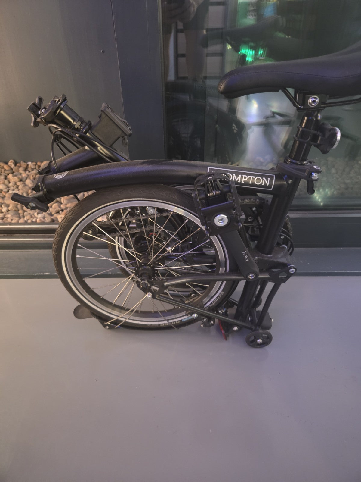 Brompton C Line 4 Speed Black High Handlebar Folding Bike 2026 London