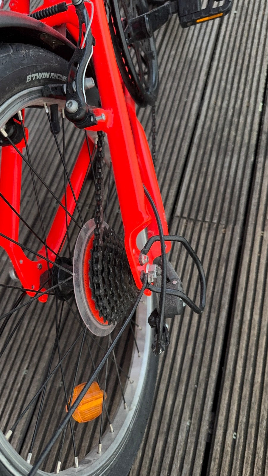 Oxylane Folding Bike with Swytch Max E-Kit