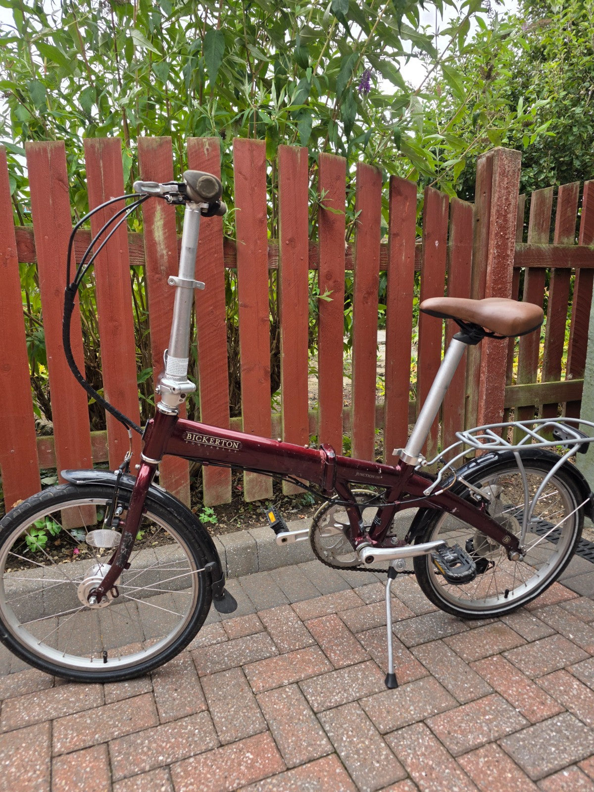 bickerton junction 1707 folding bike used