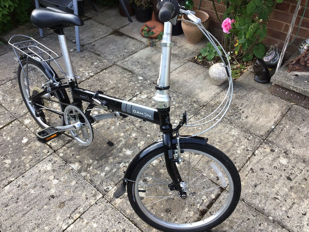 Dahon Speed 4130 Cromoly 7 Speed Folding Bike Carbon Frame