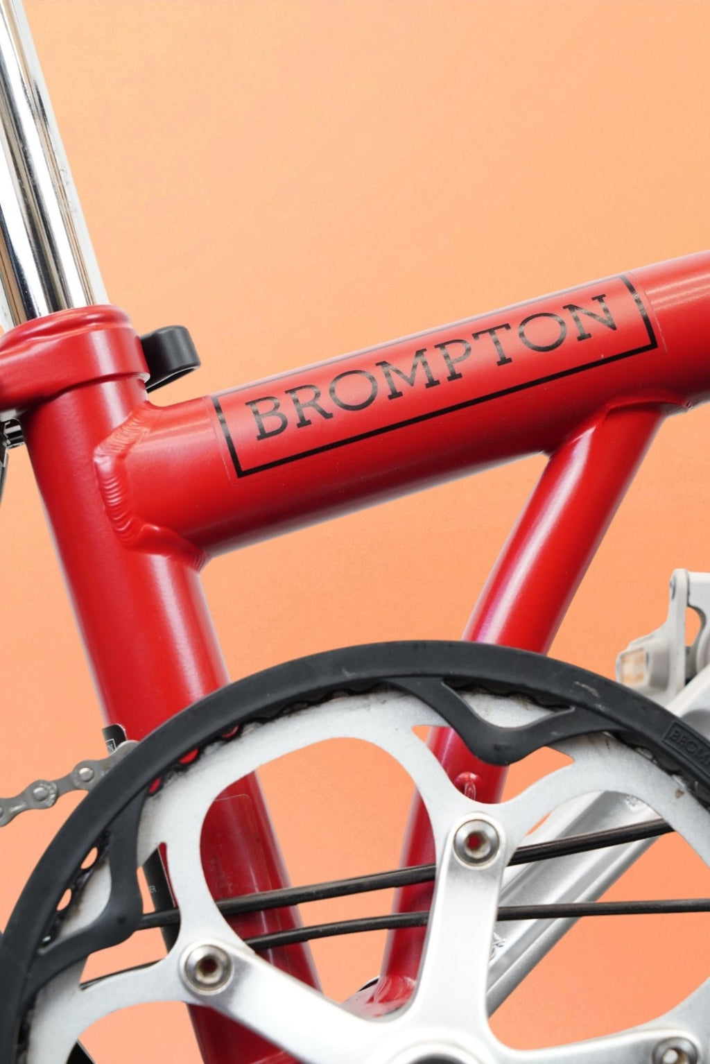 Brompton S2E (C Line) - Red & Black