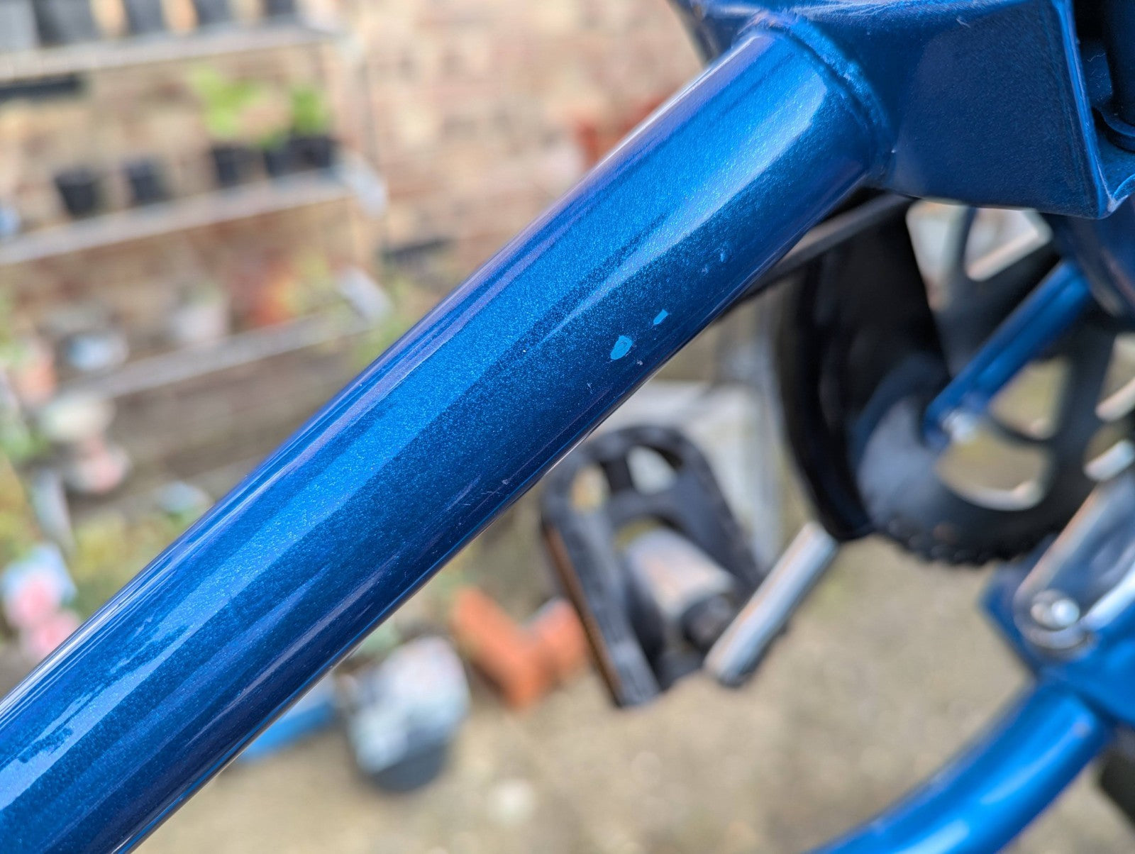 Vintage Dahon Classic III Folding Bike – 3-Speed Sturmey Archer (Blue)