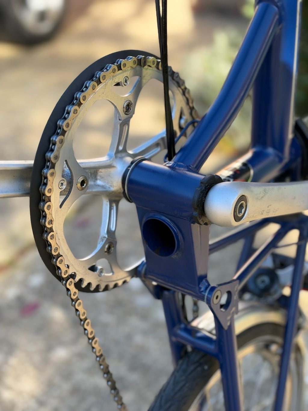 Brompton M3L 2013 Folding Bike 3-Speed, Tempest Blue