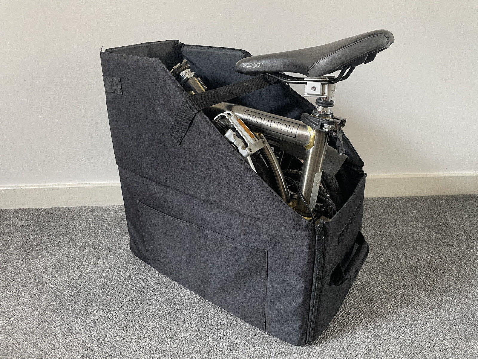 Brompton 3 Speed  2017 Raw Lacquer Folding Bike S3L C Line EZ Rider Mod