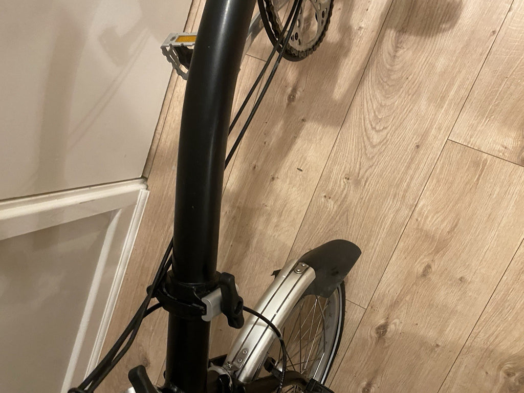 Brompton Folding Bike 3-Speed, Black