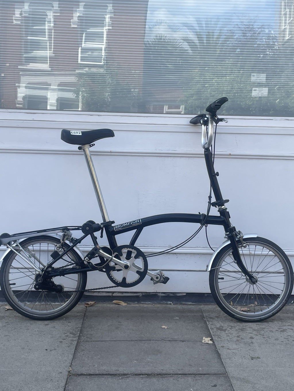 Brompton M3R Folding Bike - 3 Speed - Black