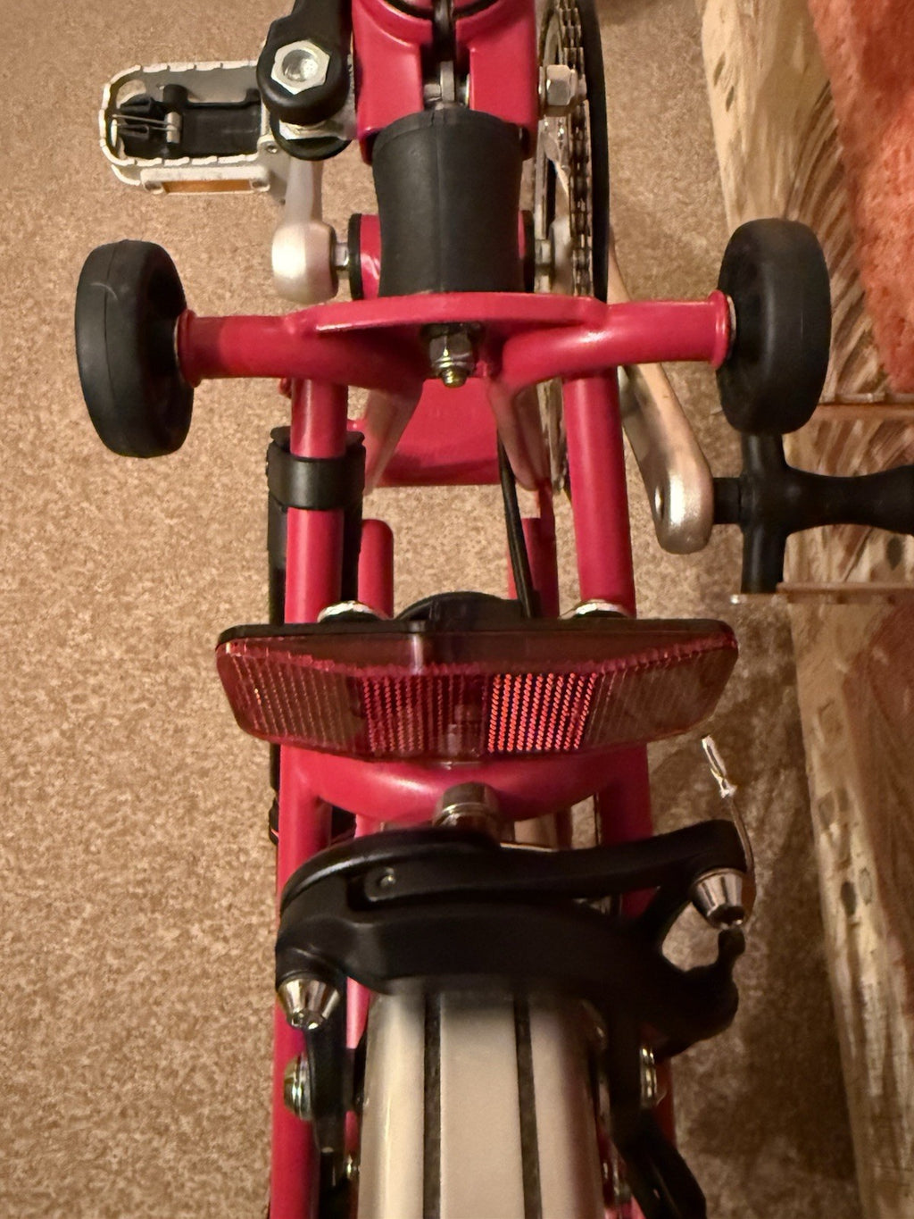 Brompton C Line Explore - House Red. High Handlebars