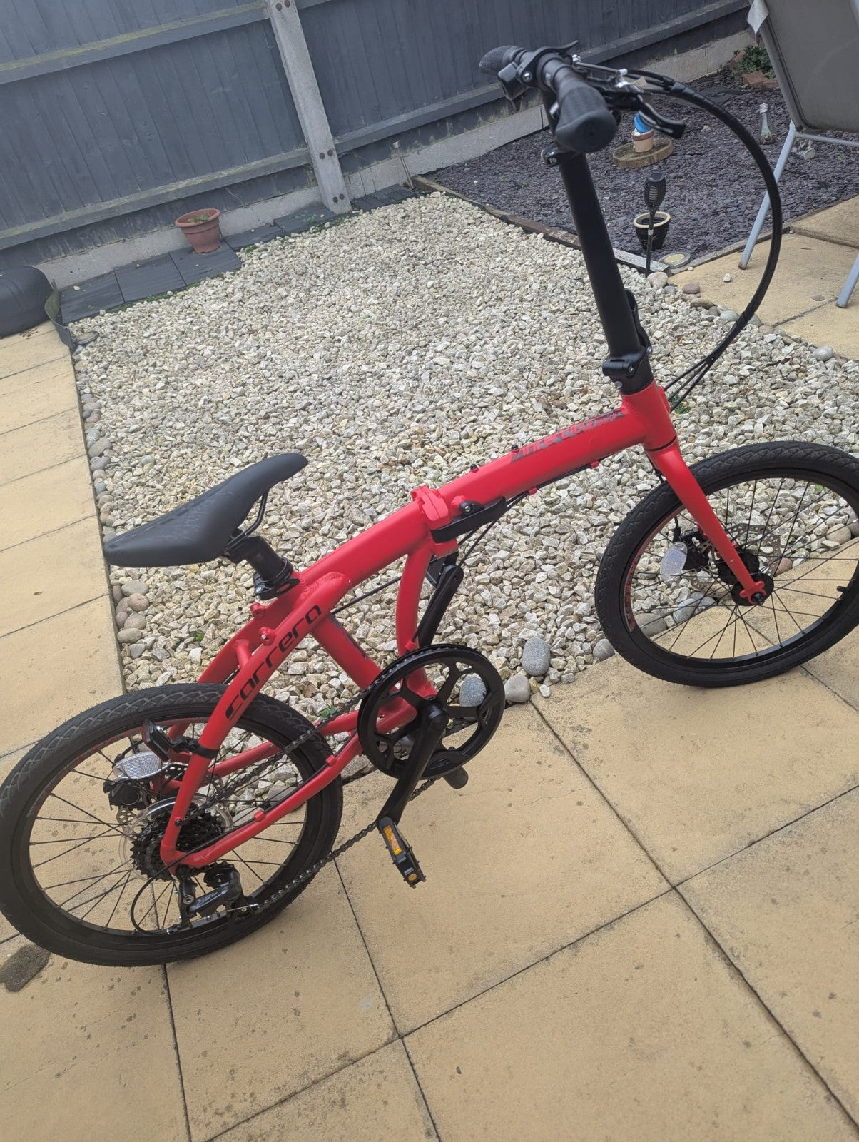 Carrera Intercity Unisex 8 Speed 20'' Wheels Compact Folding Bike - RRP £350