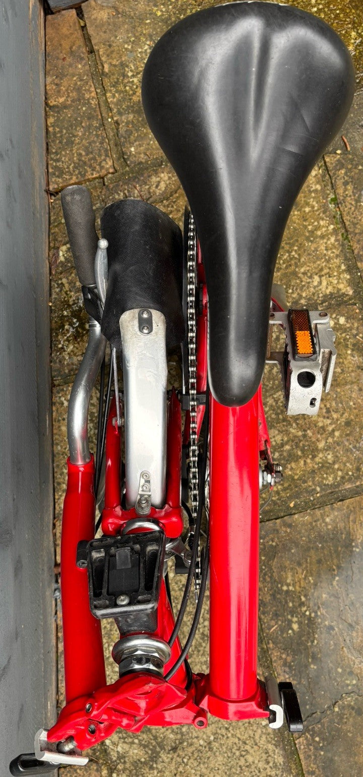 Brompton M3L - C Line equivalent Folding bicycle in Red - Part Exchange to Clear