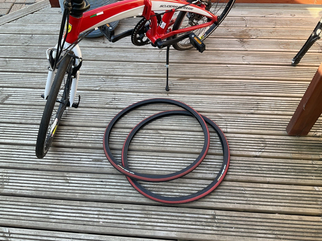 Ferrari Scuderia Red Folding Bike