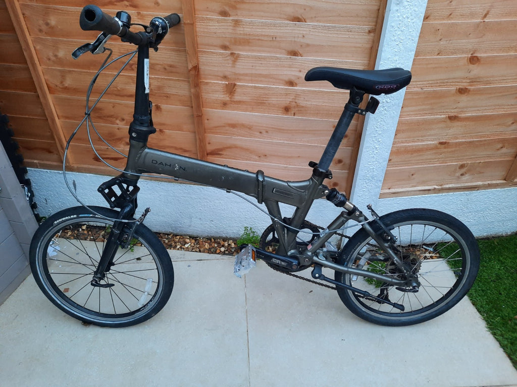 very fast lightweight Dahon Airshock Jetstream Folding Bike 20" Wheels Sram X-7