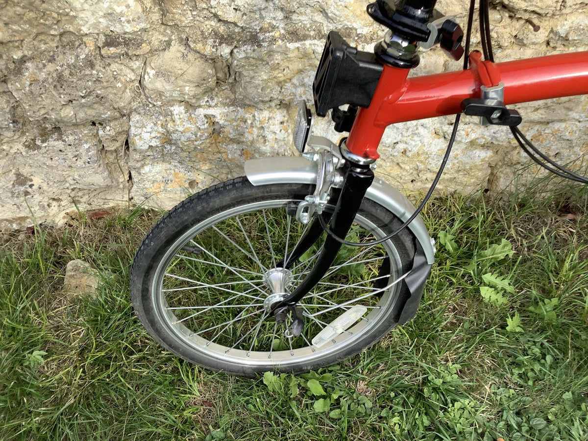 Brompton M3L Folding Bike -  Red - UK DELIVERY