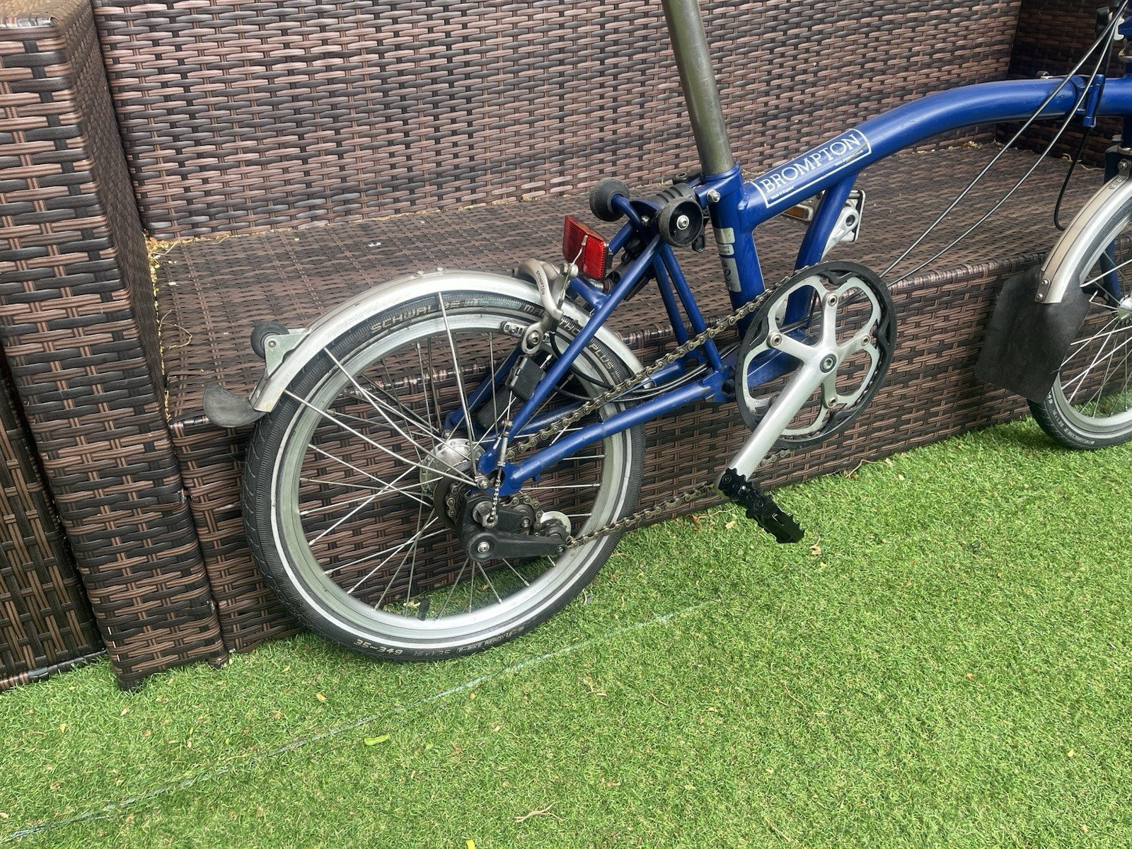 Brompton 3 Speed Folding Bicycle Good Condition.