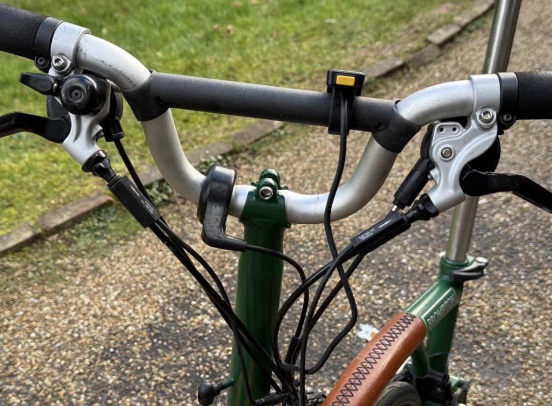 Brompton M6L with Swytch MAX kit and lots of extras.