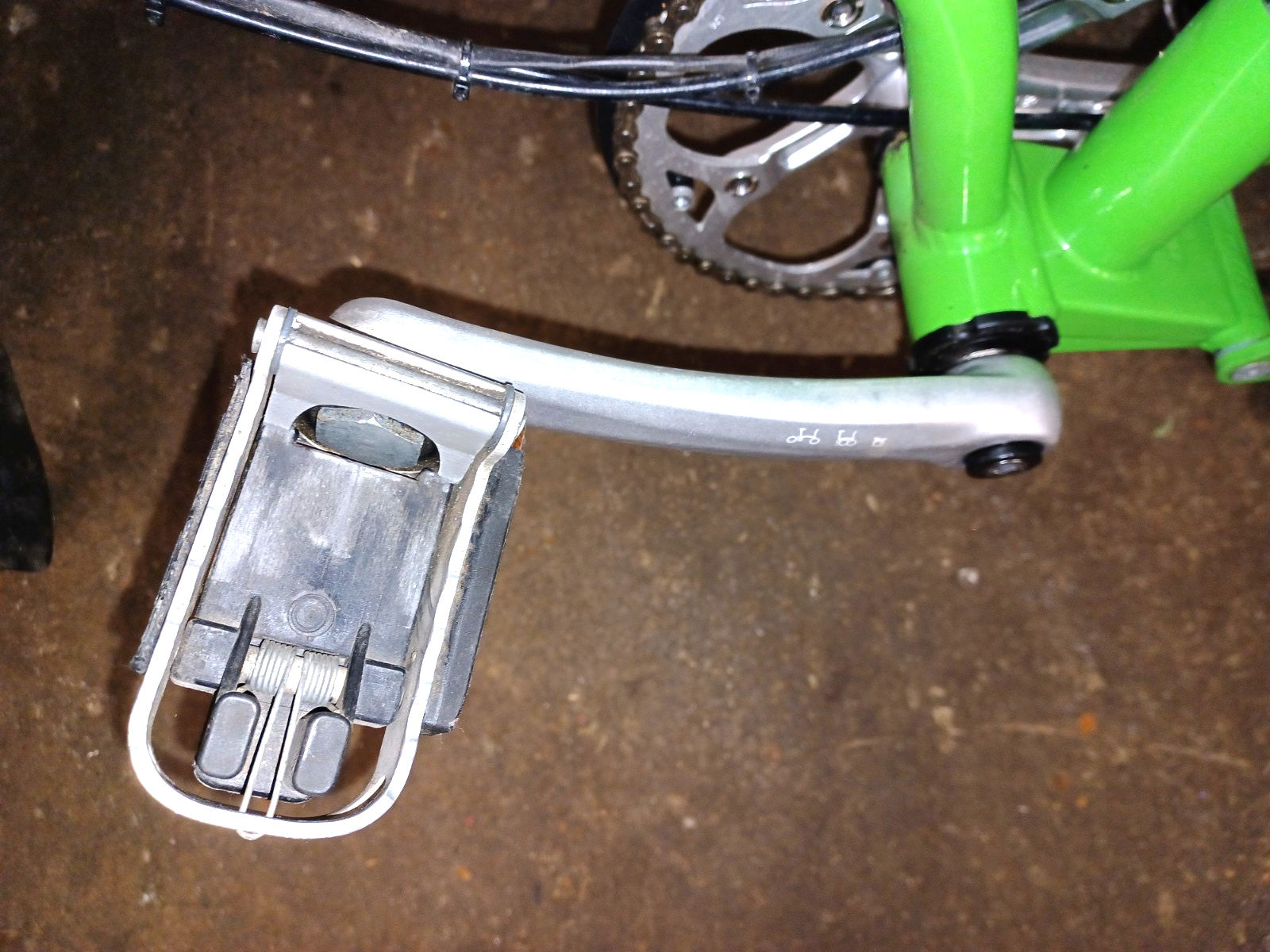 Brompton 3 Speed Folding Bike in Green 2008 Model.