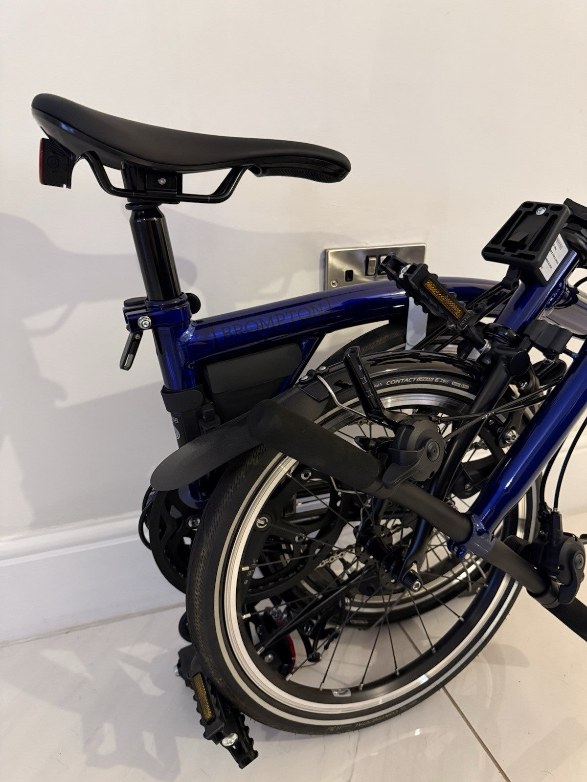 brompton p line 12 speed - Blue Lacquer