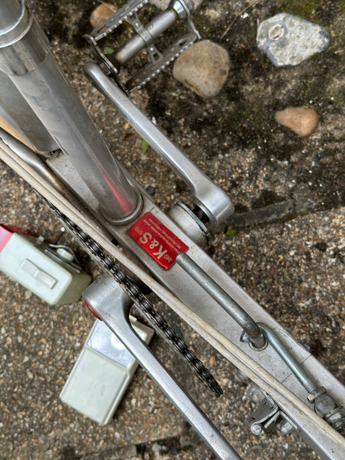 Vintage Bickerton Folding Bike One Previous Owner From New 3 Speed with Bag