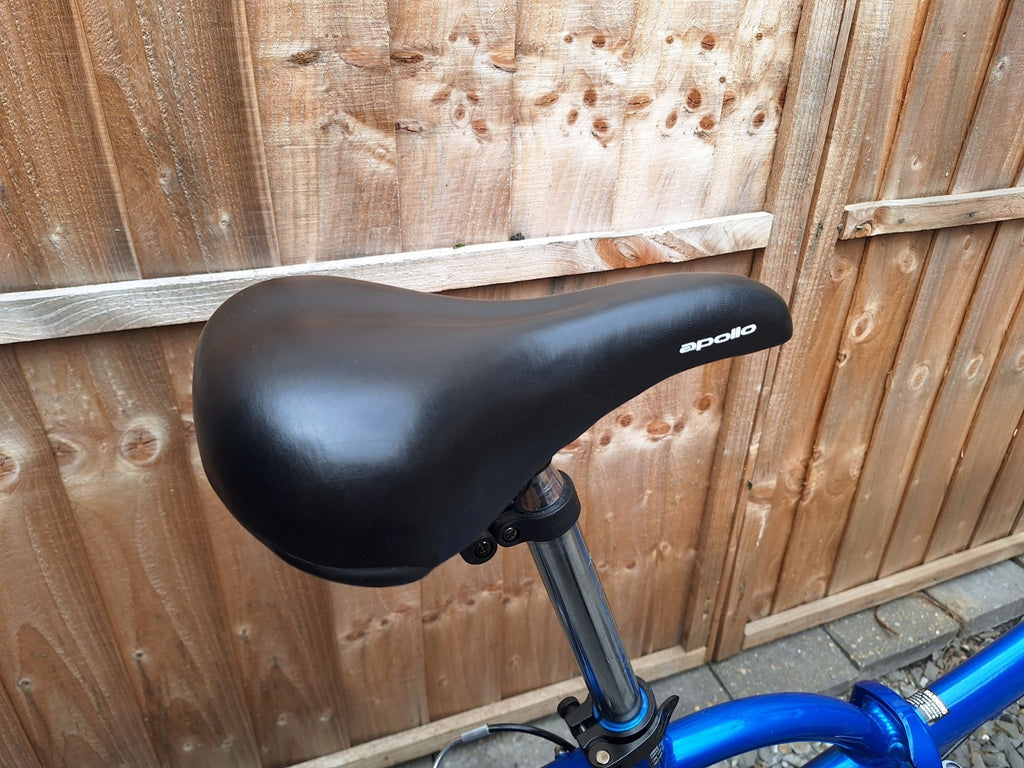 Apollo Tuck 20'' Folding Bike Lightweight Blue Great Condition Unixex 6 Speed