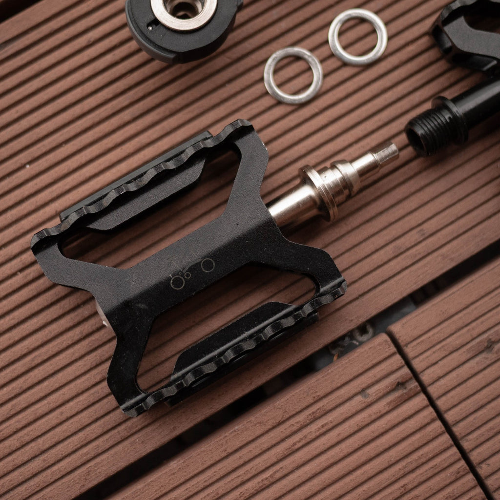 Brompton Folding Bike T line P line  Superlight Quick Release Pedals Black