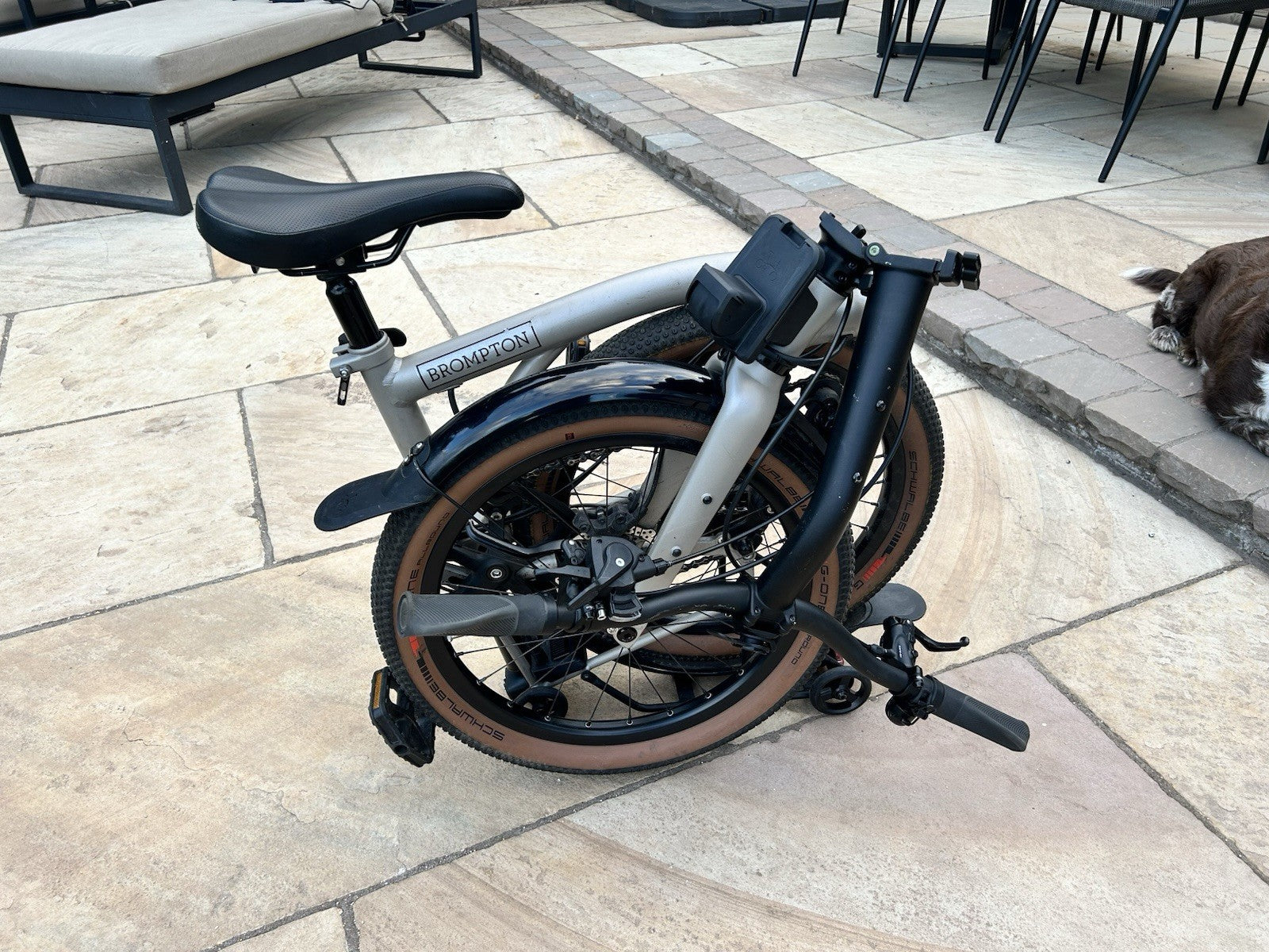 2025 Electric Brompton G Line e-motif with SuperRoll