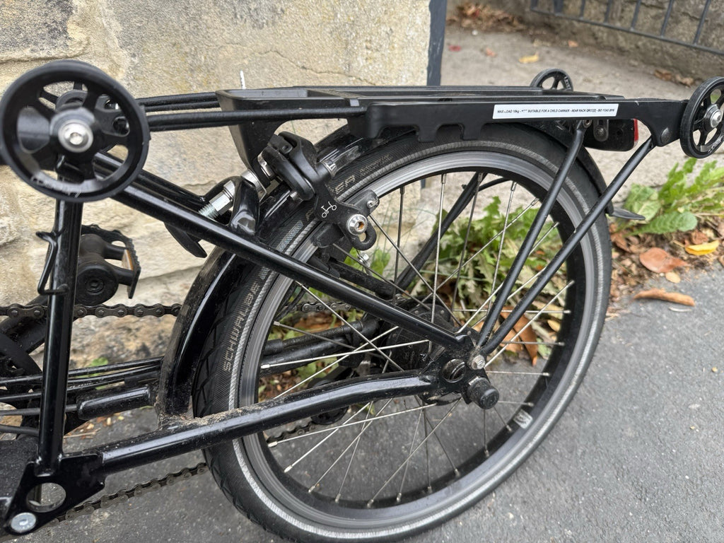 Brompton Folding Bike H6 L Black