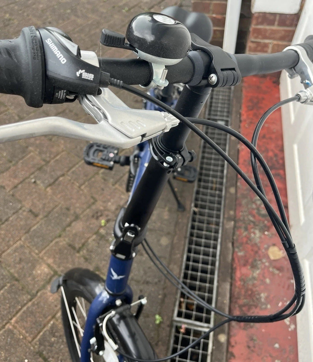 Tern Link B7 Folding Bike, Midnight Blue