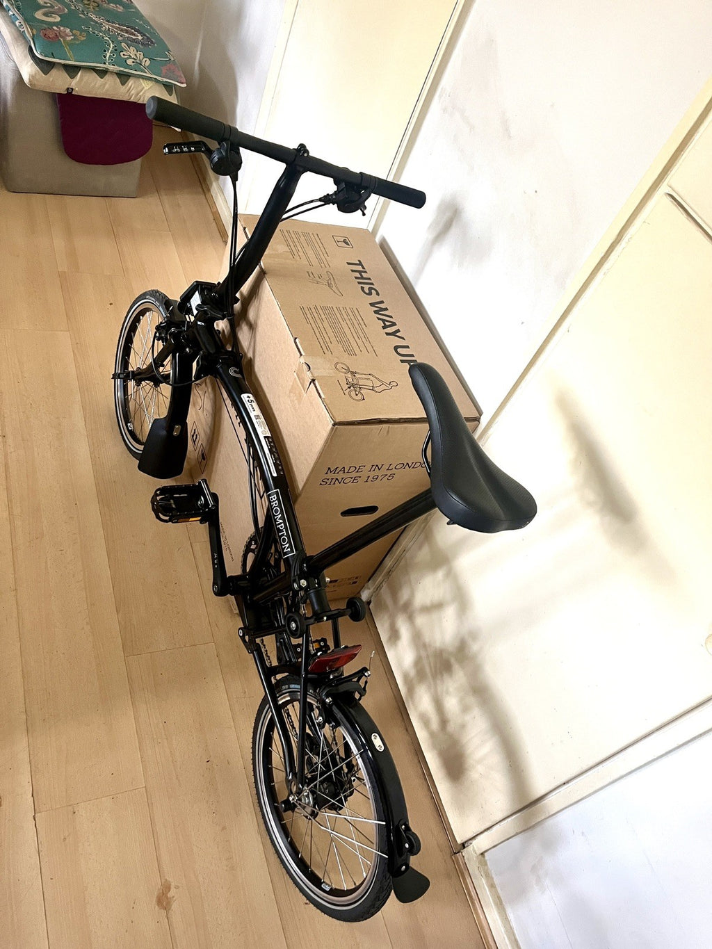 Brompton C Line Explore, 6-Speed, Black, Black Ed, Low Handlebar 2025