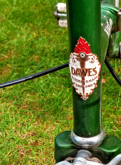 VINTAGE 1970s GREEN DAWES KINGPIN FOLDING BIKE BICYCLE STURMEY ARCHER 3 SPEED