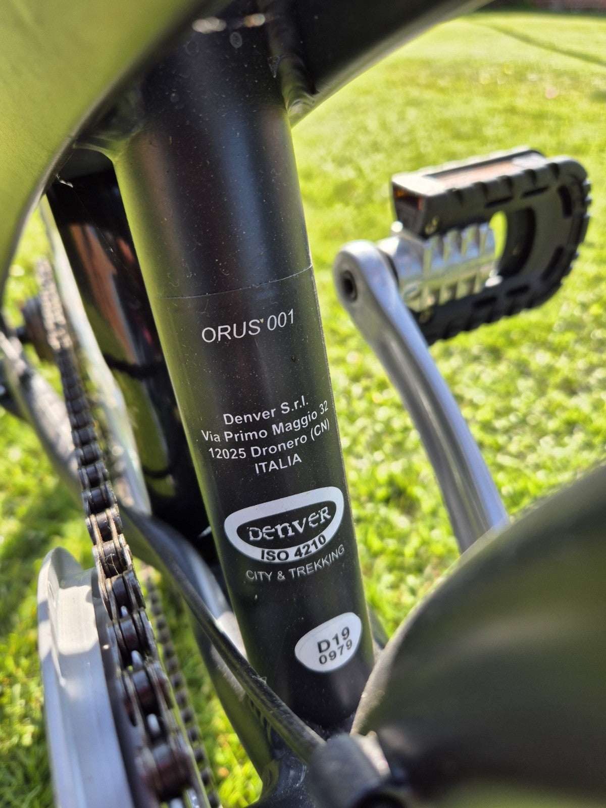 Orus Folding Bike 7 Speed