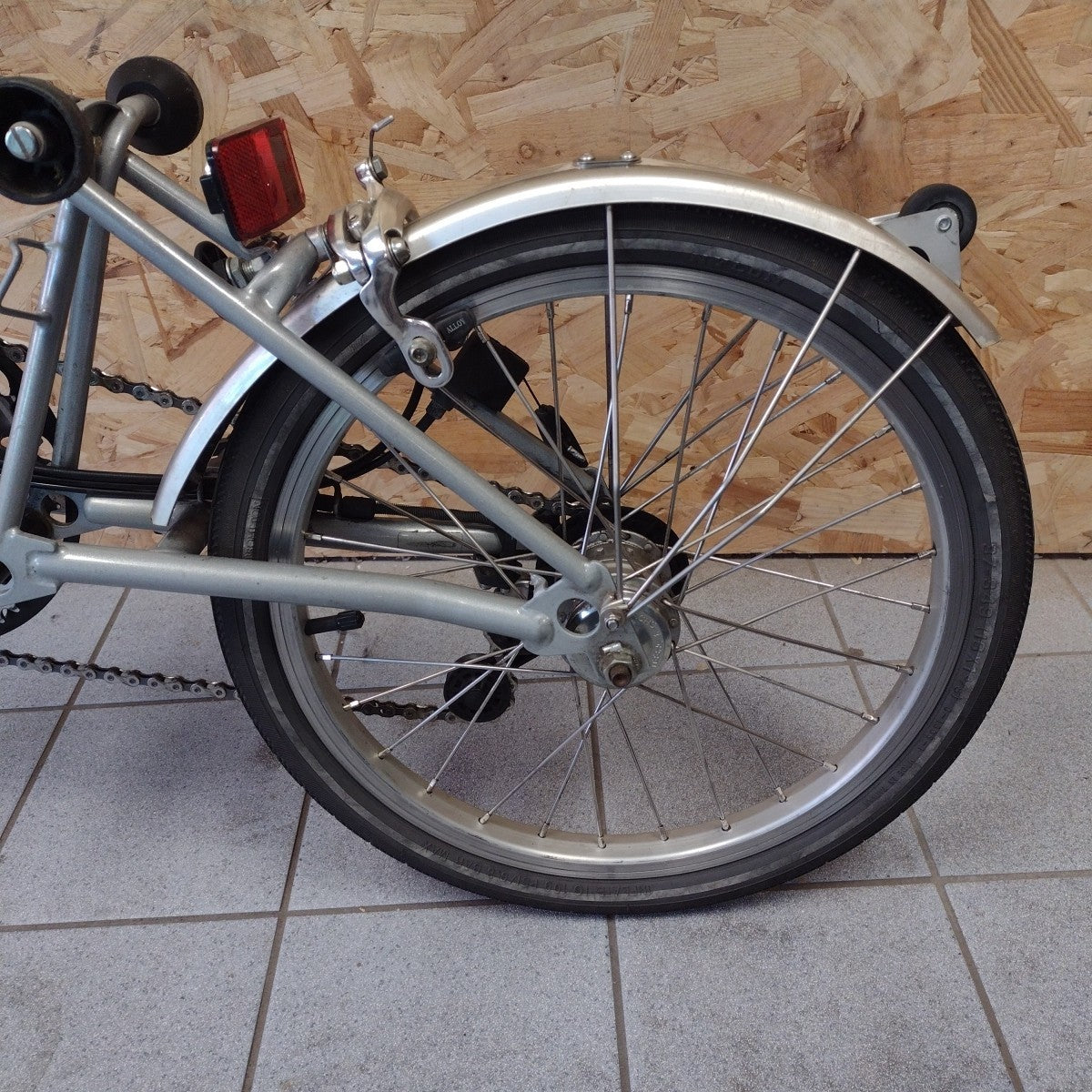 Brompton M6L 2007 Folding Bike Black Serviced Ready To Ride Six-Speed Hub Gear