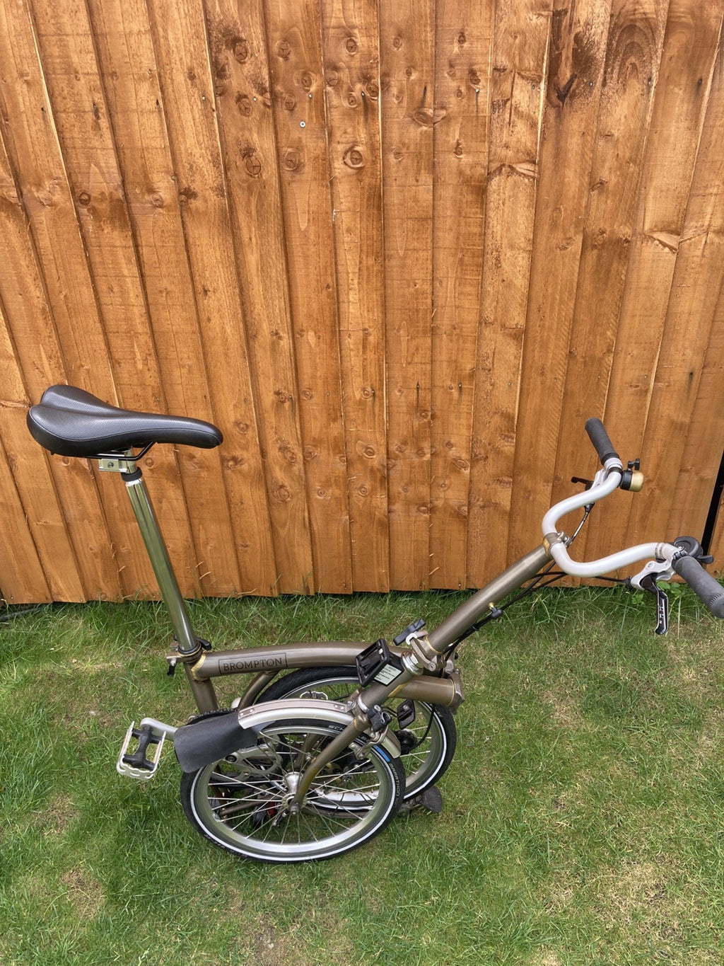 Brompton 3 Speed  Raw Lacquer Beautiful Condition M3L (now C Line)